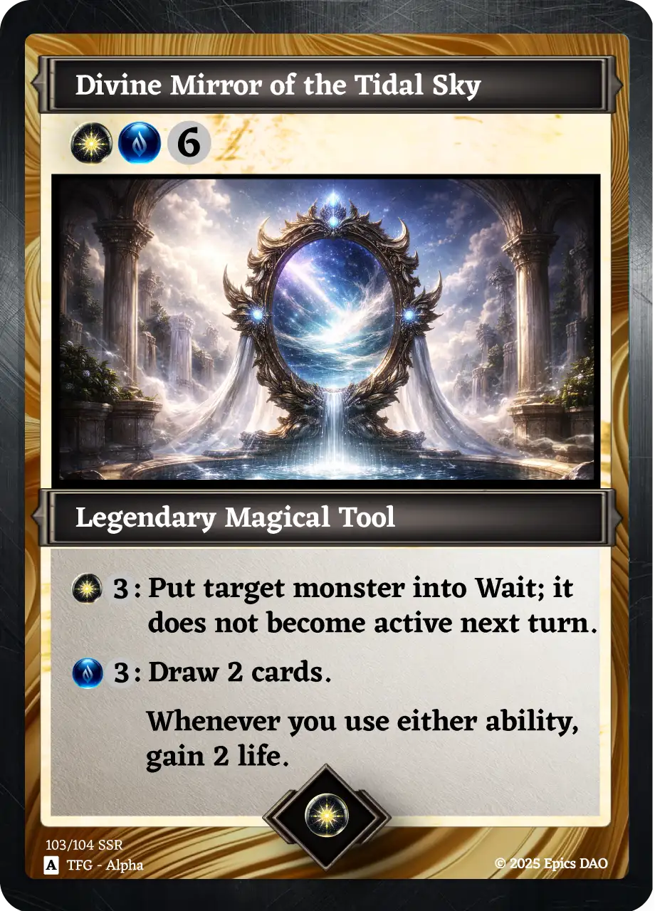 Divine Mirror of the Tidal Sky