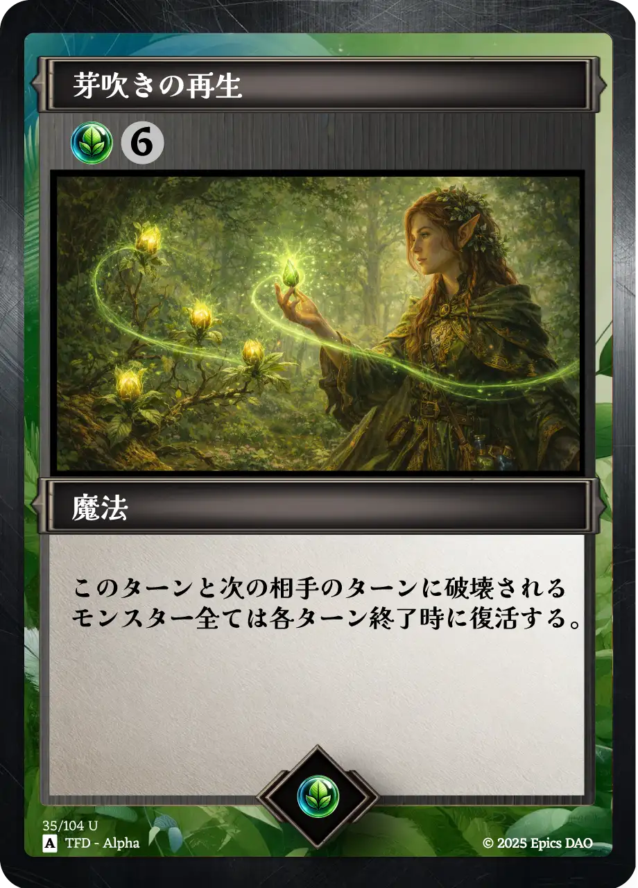 芽吹きの再生