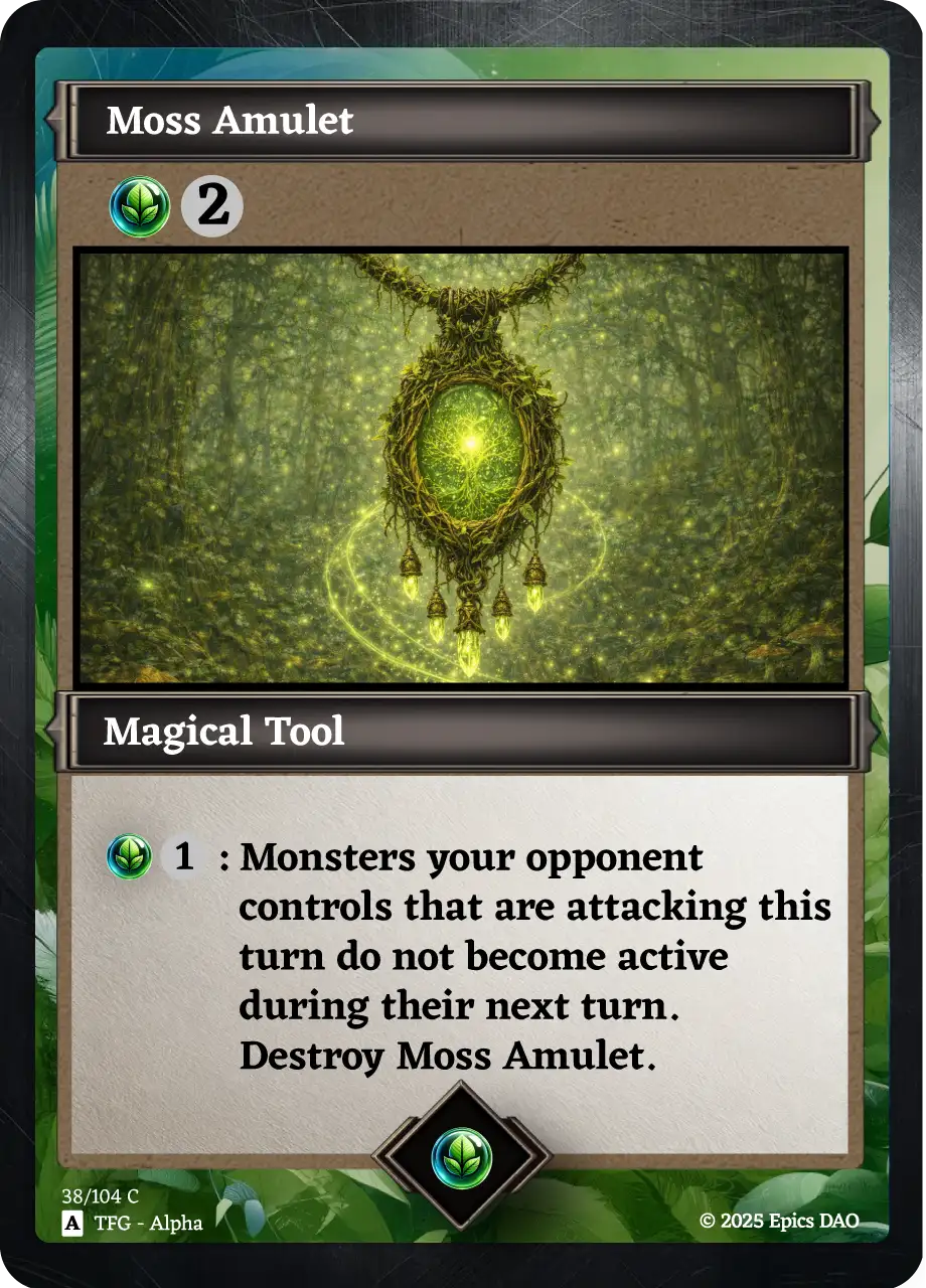 Moss Amulet