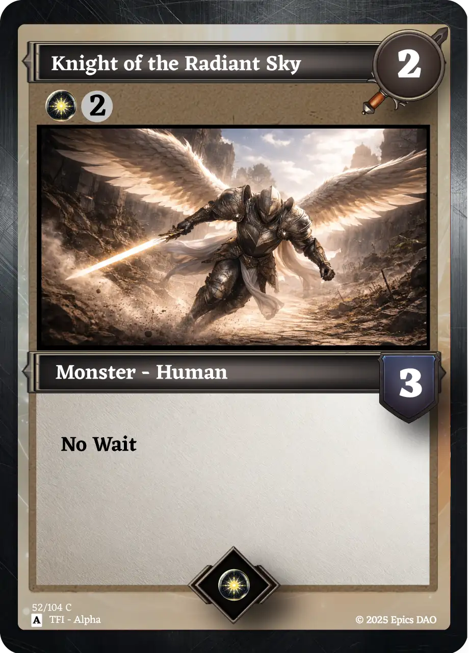 Knight of the Radiant Sky