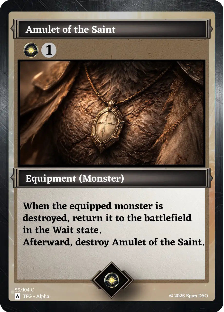 Amulet of the Saint