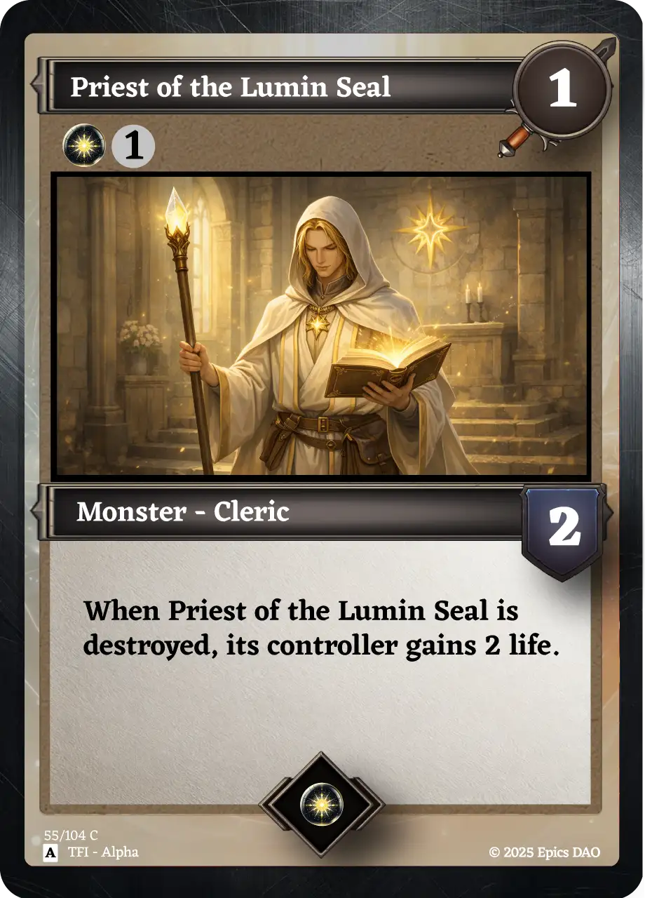 Priest of the Lumin Seal