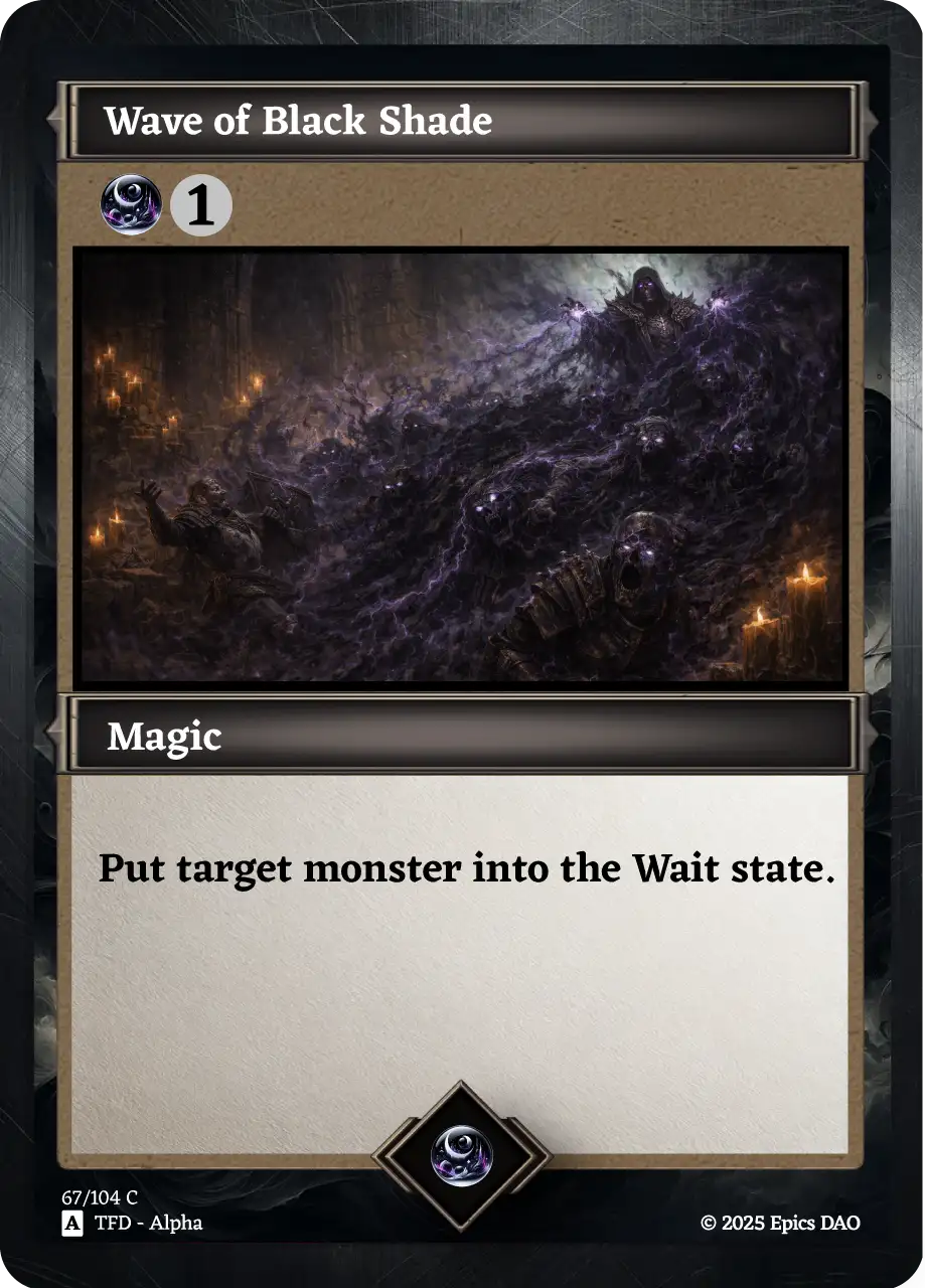 Wave of Black Shade