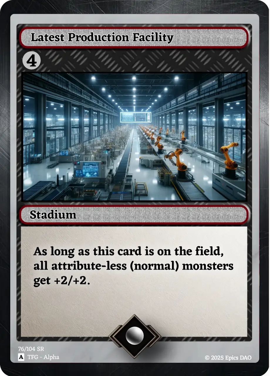 Latest Production Facility