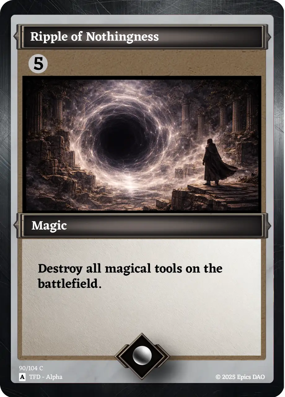 Ripple of Nothingness