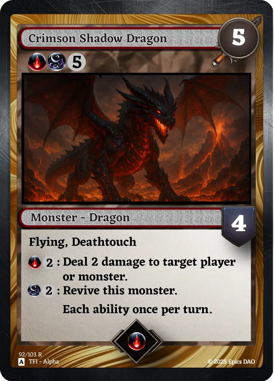 Crimson Shadow Dragon