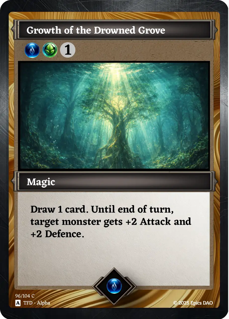 Growth of the Drowned Grove