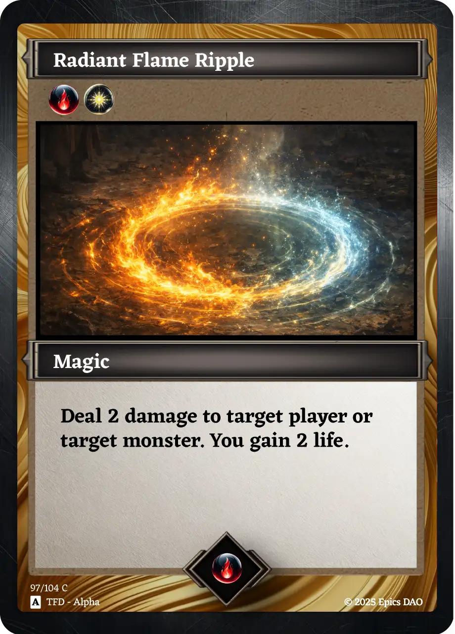 Radiant Flame Ripple