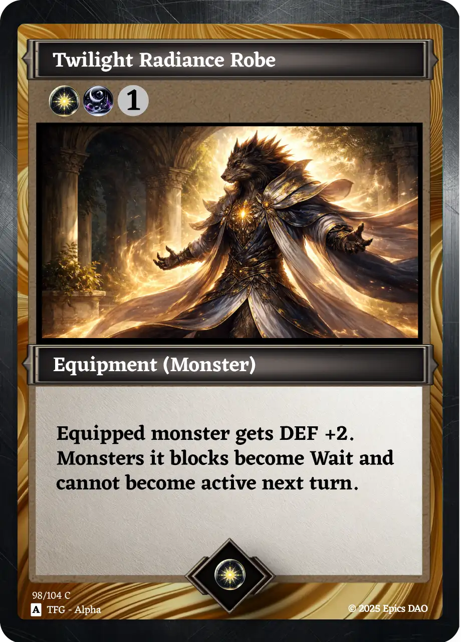 Twilight Radiance Robe