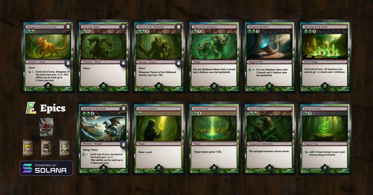 Featured Grass Cards