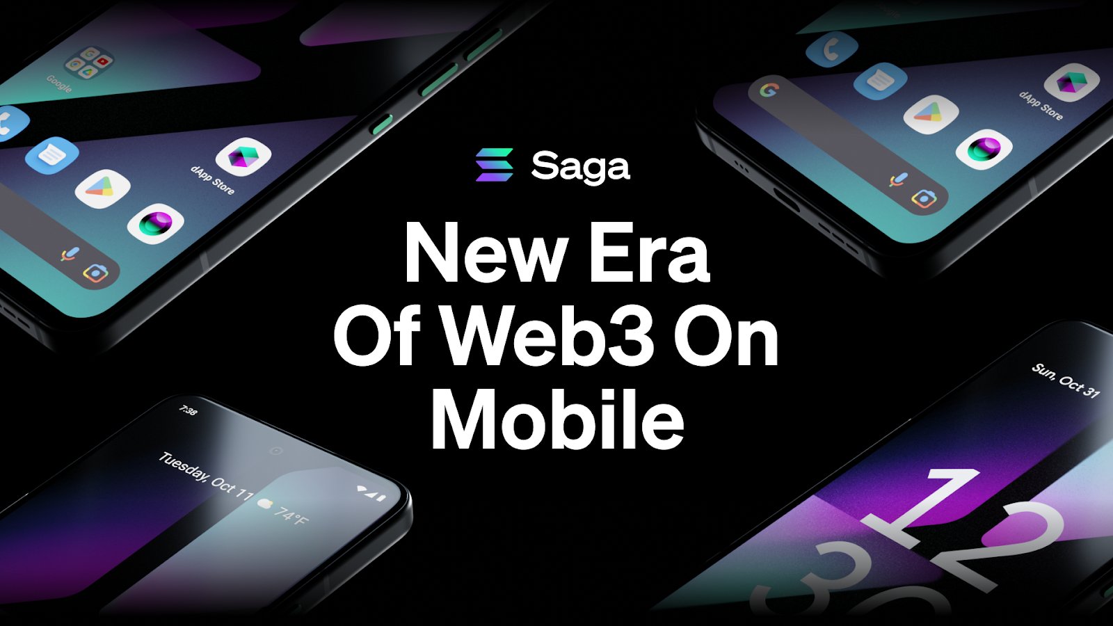 Solana Mobile Releases Web3 Smartphone "Saga"! The general order start date was also decided