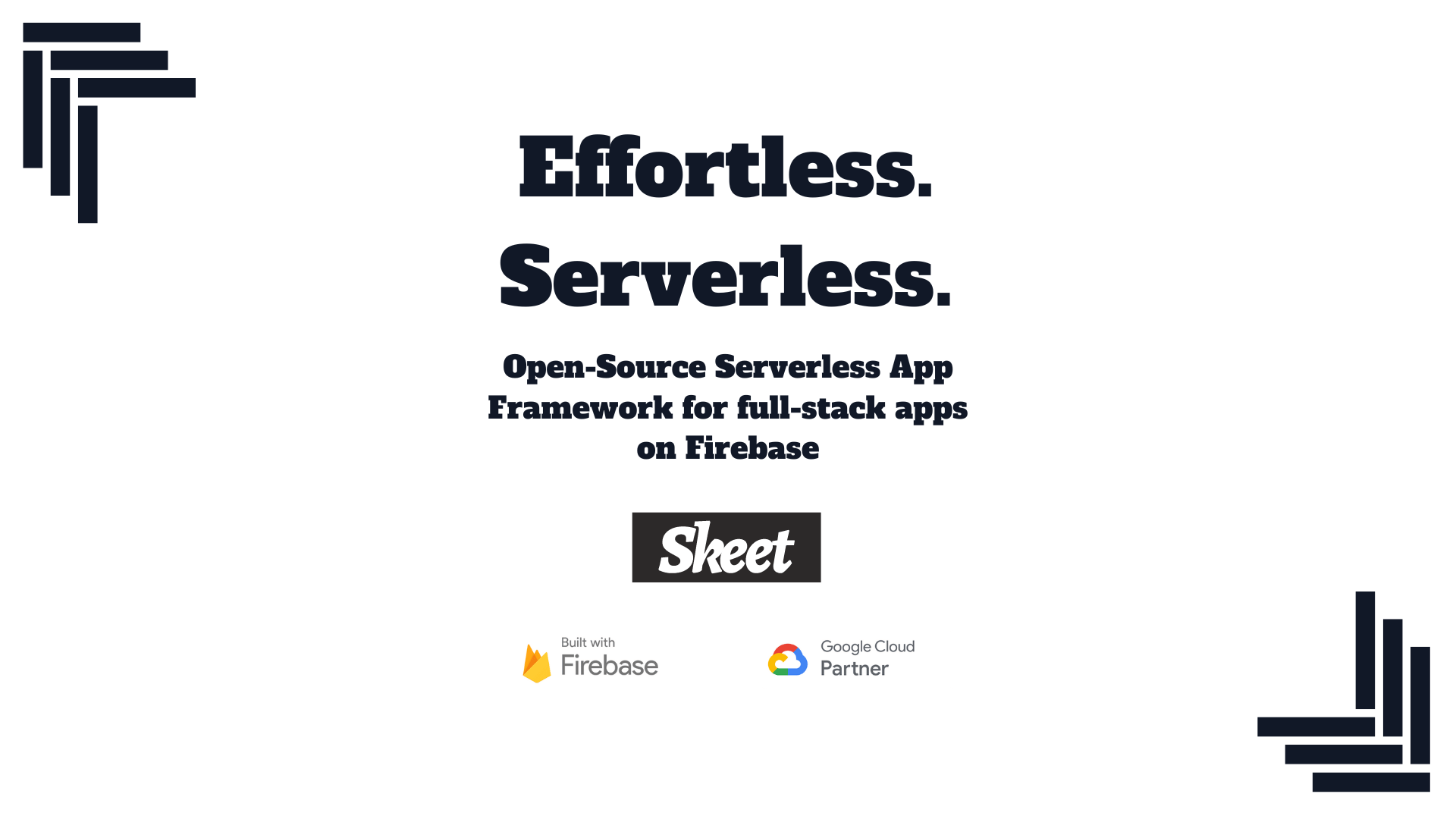 Skeet - Full-stack Serverless Framework for auto-scaling apps on Firebase