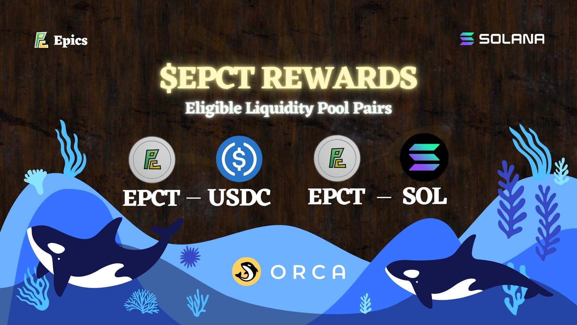 $EPCT REWARDS Campaign Starts on Orca, the Solana DEX with the Highest Trading Volume