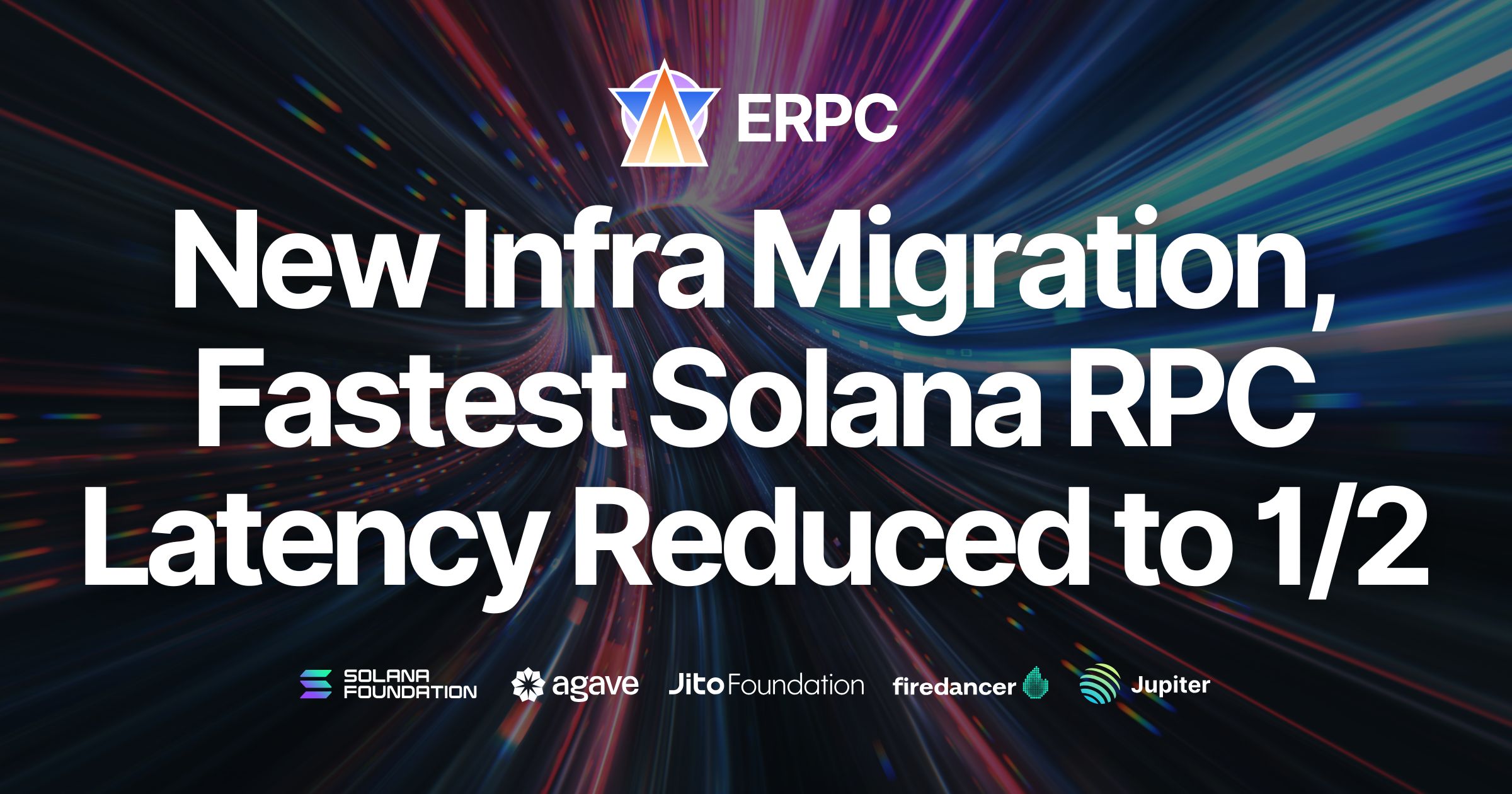 ERPC Completes New Infrastructure Migration, Further Extending Its Fastest Solana RPC Benchmark with Latency Reduced by Half